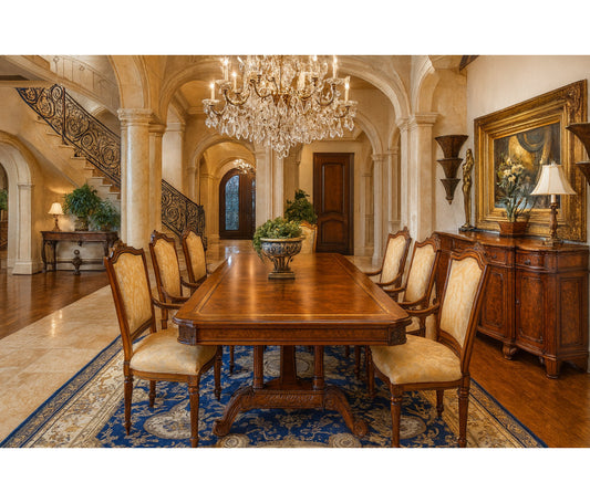 Labrecque Solid Wood Dining Table