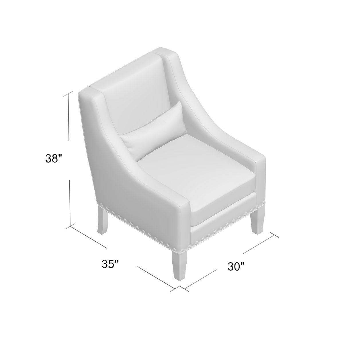 Duralee Lakewood 30 Wide Down Cushion Armchair