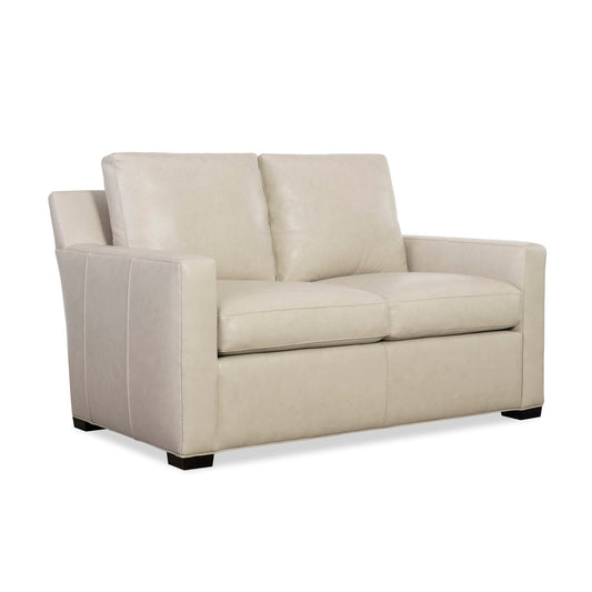 Hancock Moore Lawson 6433 Leather Loveseat
