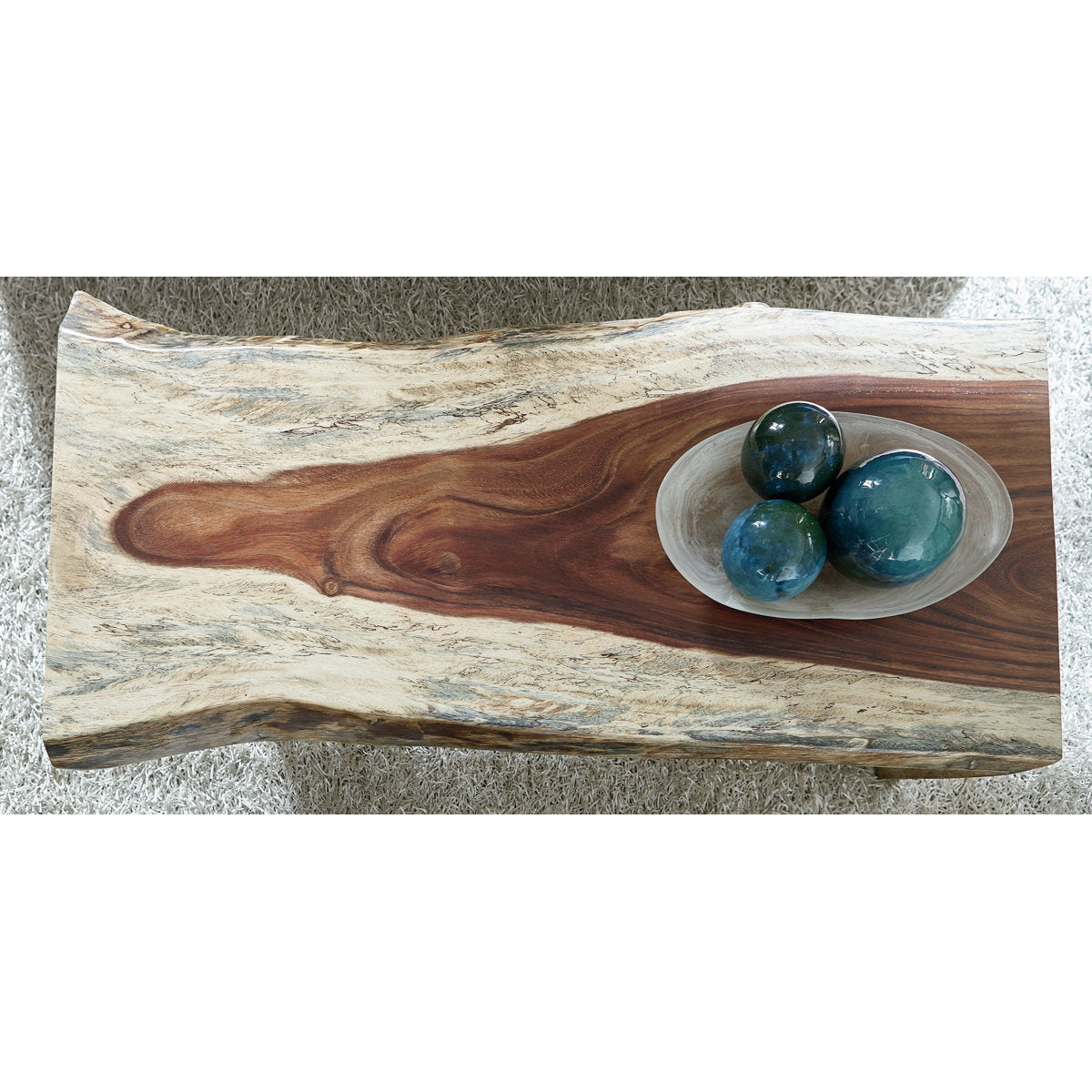 Live Edge Sled Coffee Table