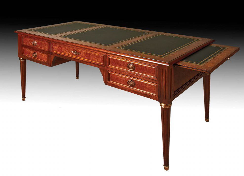 Louis XVI 5 Drawer Desk