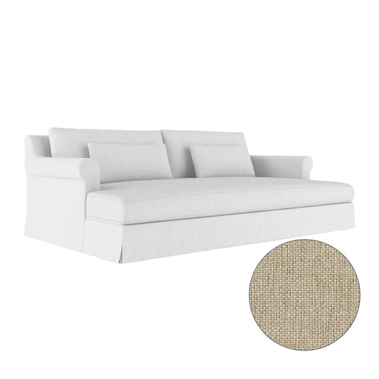 Ludlow Rolled-Arm Skirted Daybed