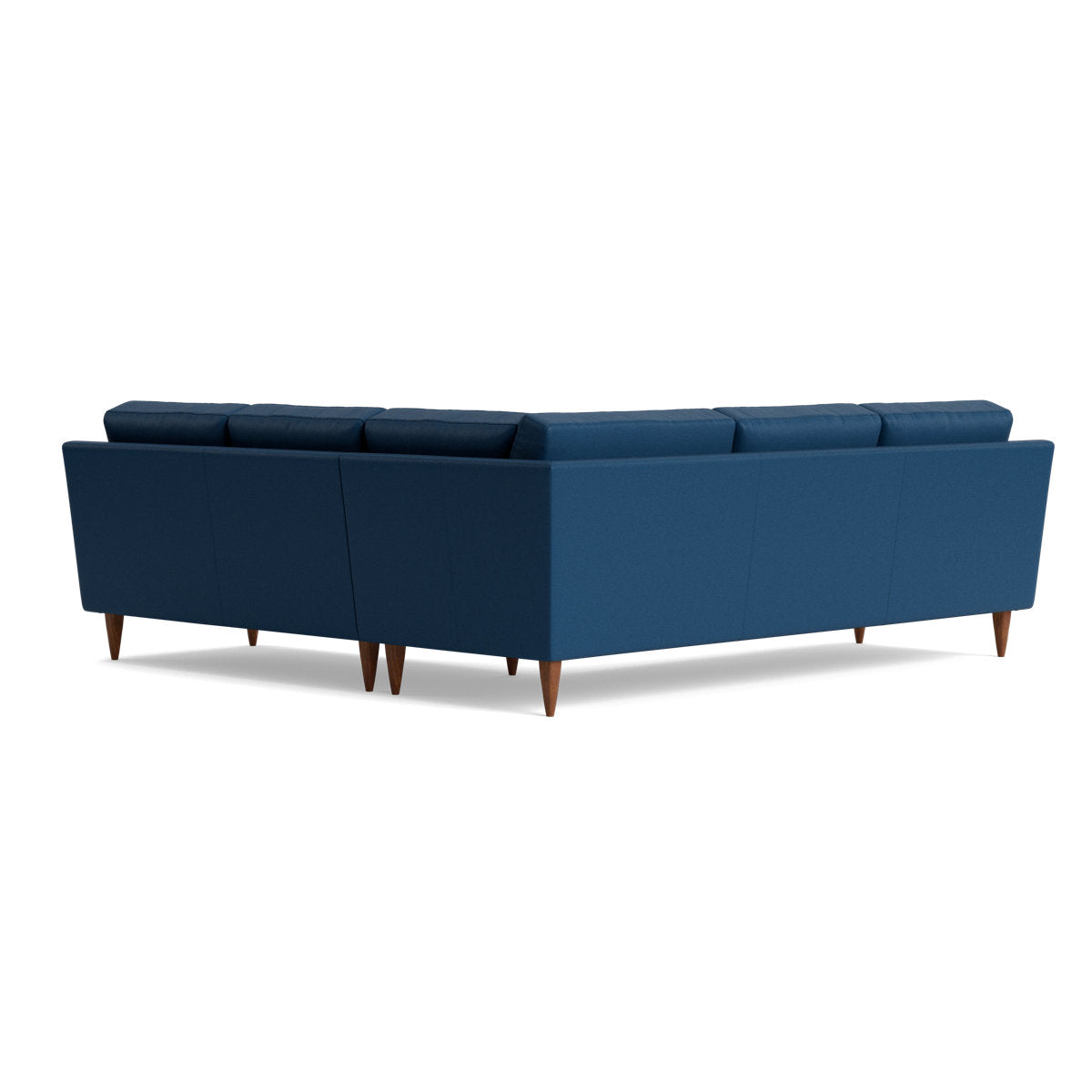 Benchmade Modern Mcm Leather Corner Sectional 95 X 95