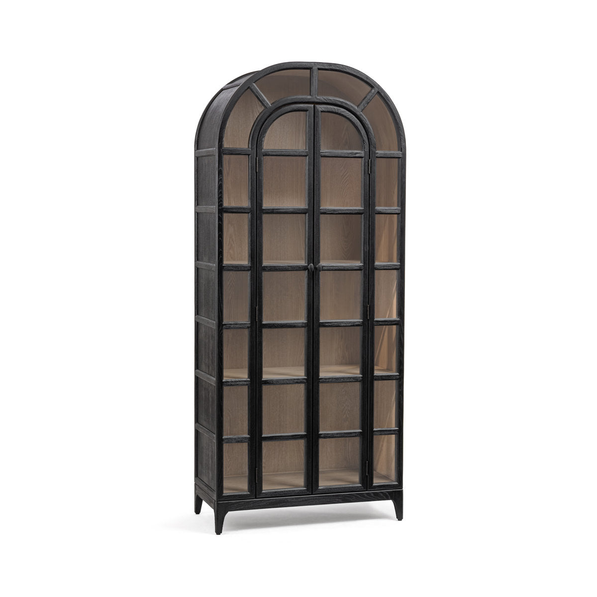 Maison Elm Wood Display Cabinet