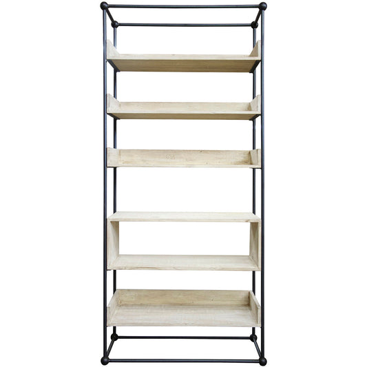 Cfc Monte Bookcase Reclaimed Lumber Shelves