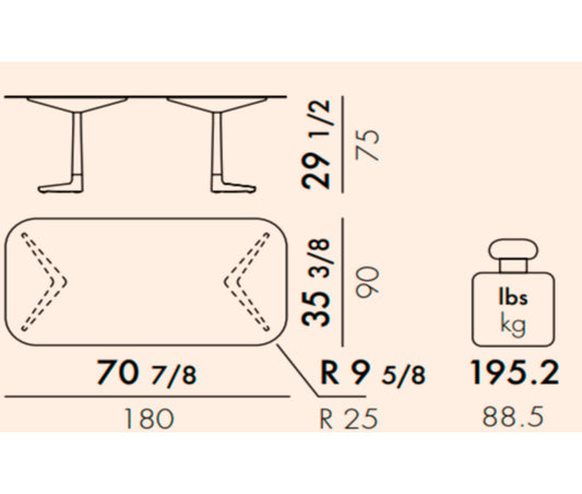 Multiplo Stone Dining Table