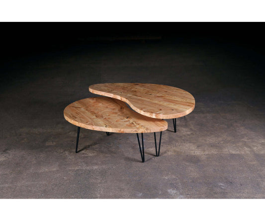 Urban Lumber Co 3 Legs 2 Nesting Table Set