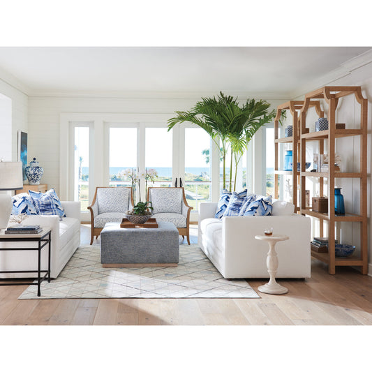 Barclay Butera Newport Etagere 42 Wood Bookcase