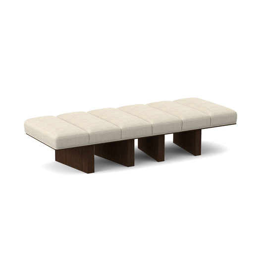 Ambella Oblique Upholstered Bench