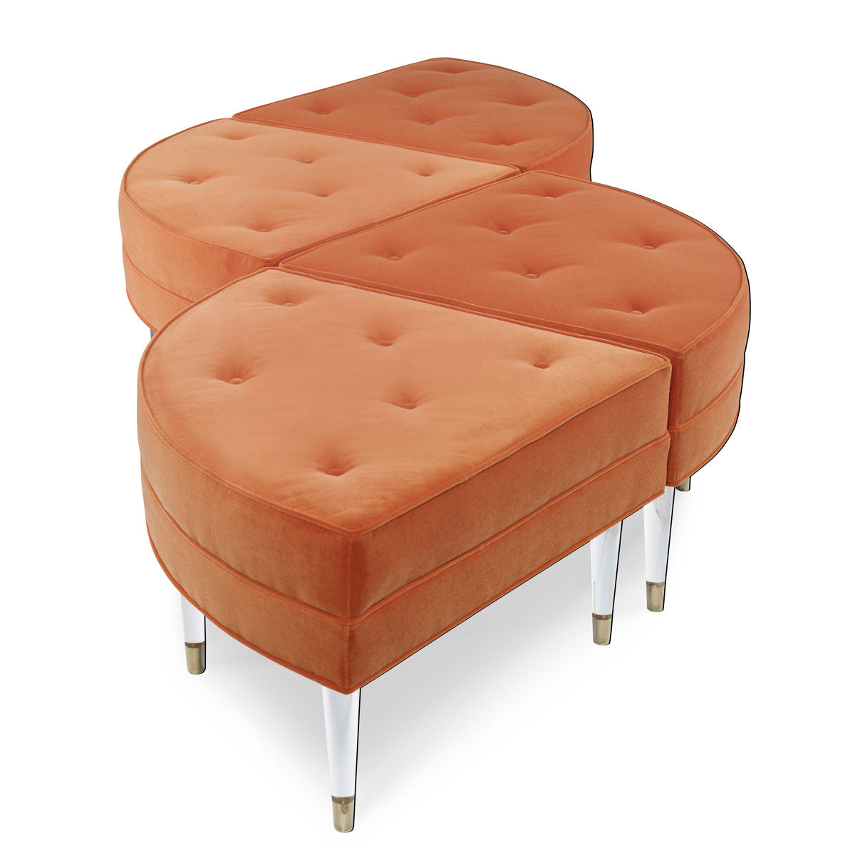 Piece Of Cake Wedge Ottoman