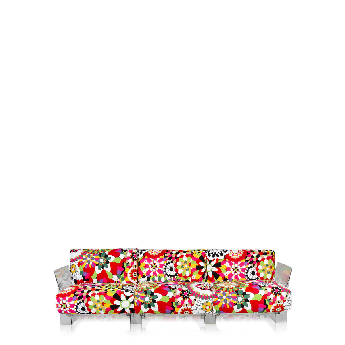 Kartell Pop Missoni Three Seater Sofa
