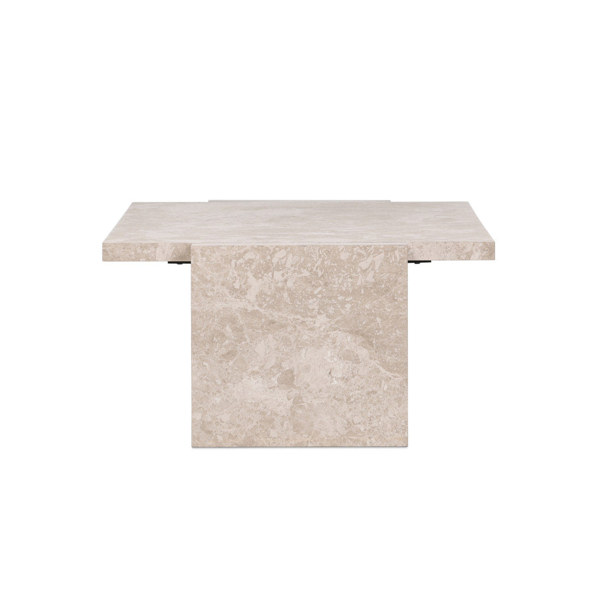 Four Hands Romano Coffee Table Desert Taupe Marble