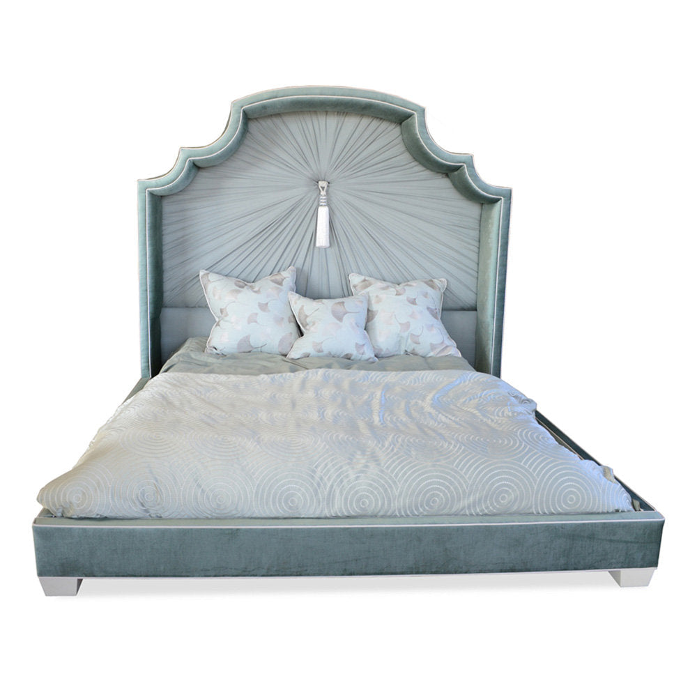 Haute House Home Regency Upholstered Panel Bed