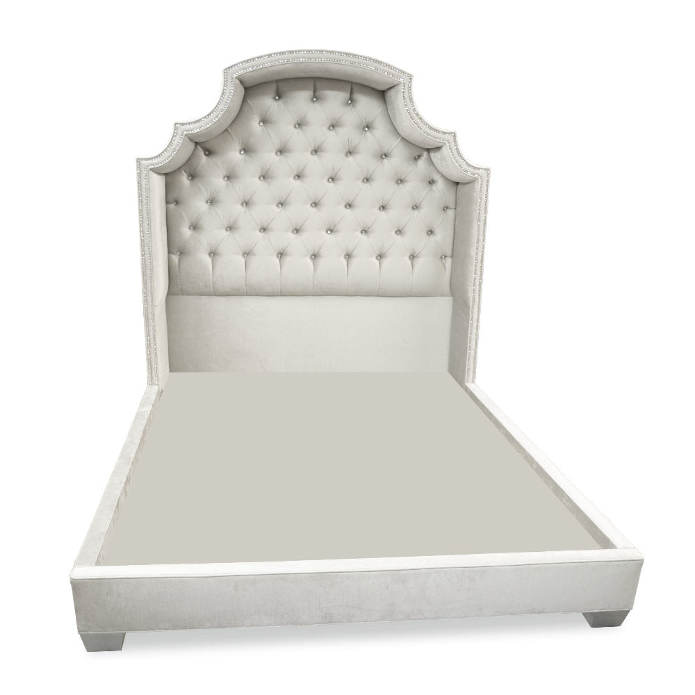 Haute House Home Regency Tufted Upholstered Standard Bed