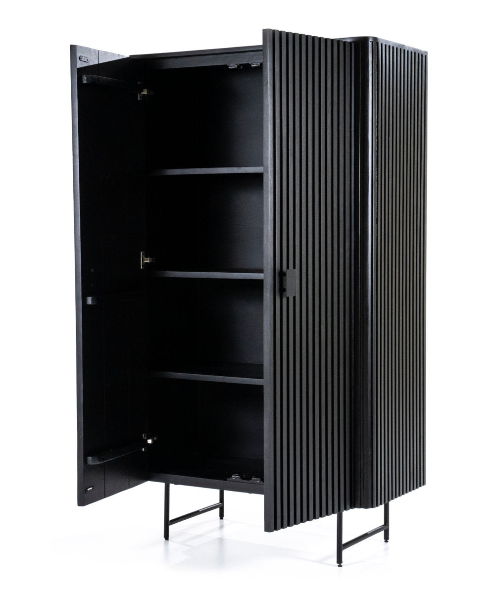 Remi Solid Wood Accent Cabinet