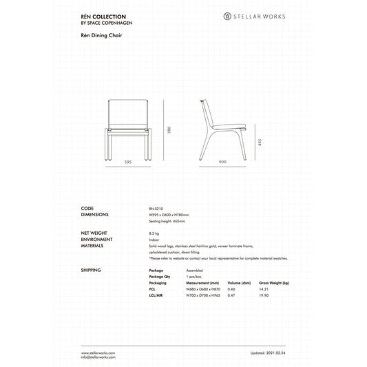 Ren Leather Dining Chair