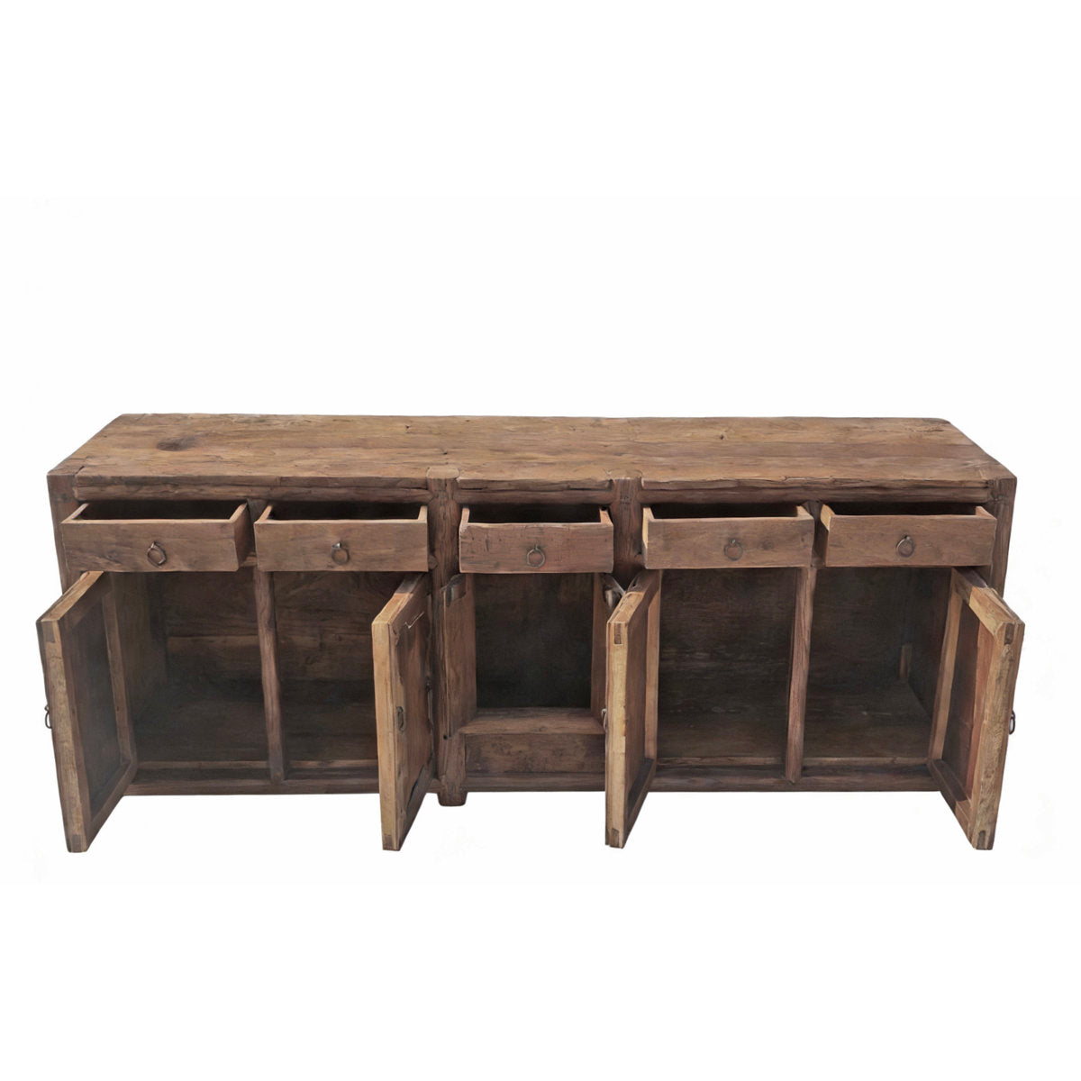 Rustic 17th Century Elm Sideboard