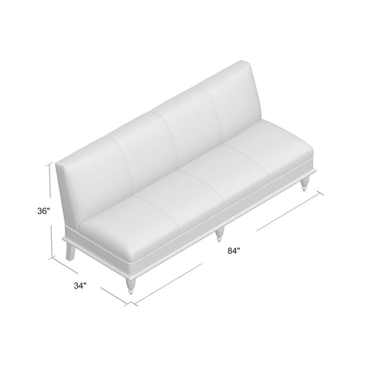 Duralee San Paulo Armless Sofa