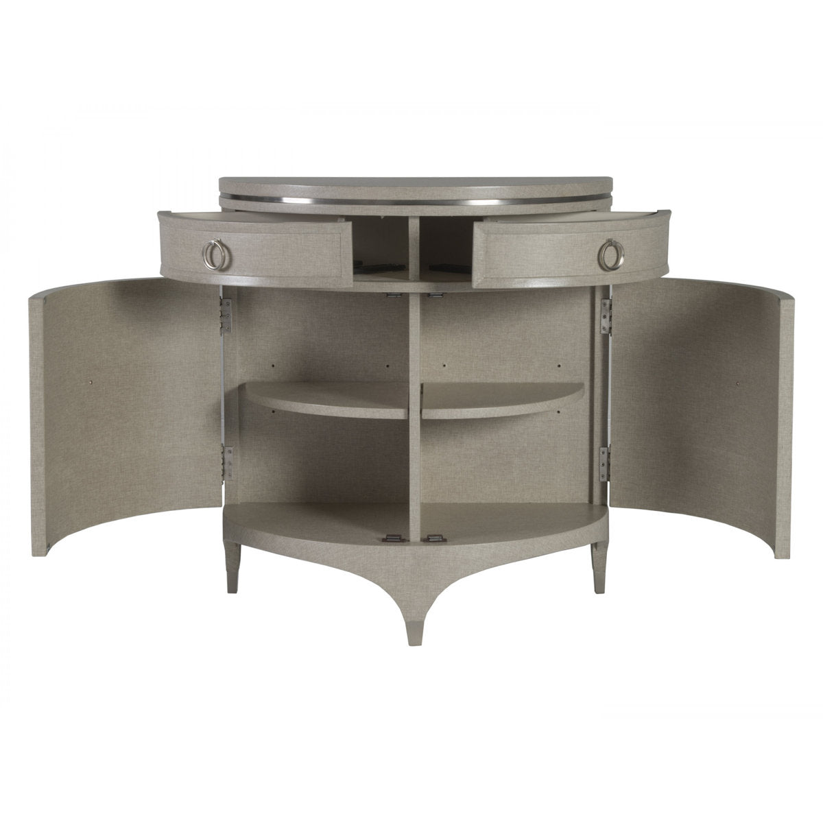 Signature Designs Zeitgeist Linen Demilune Chest
