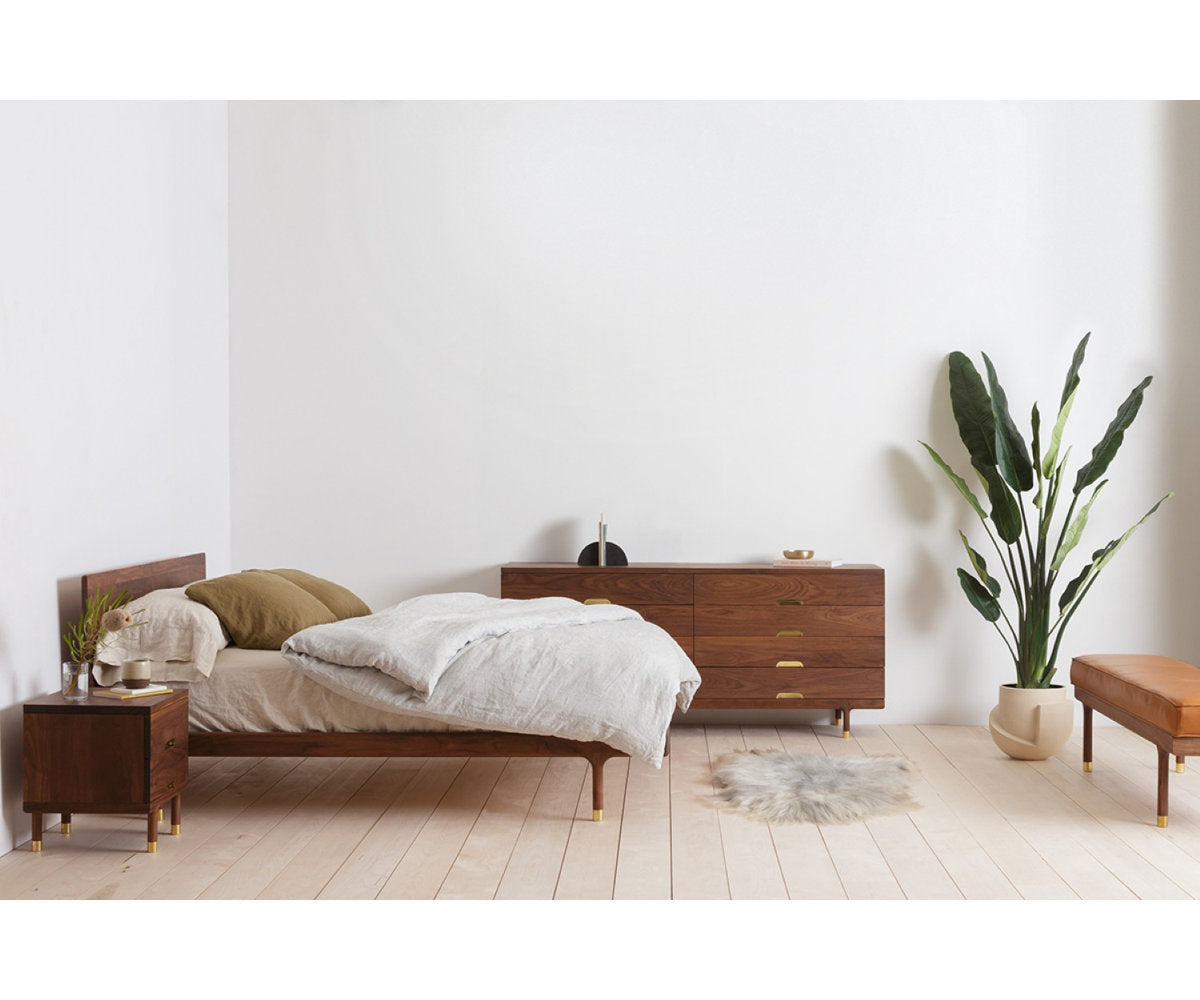 Simple Solid Wood Bench