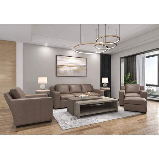 Hancock Moore Octavius 88 Leather Sofa