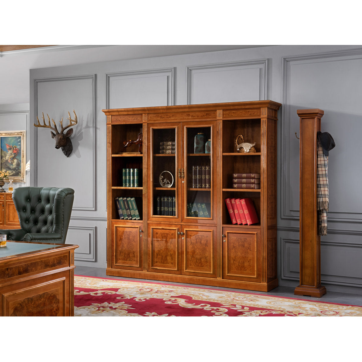 Infinity Furniture Import Infinity 866 Solid Wood Bookcase