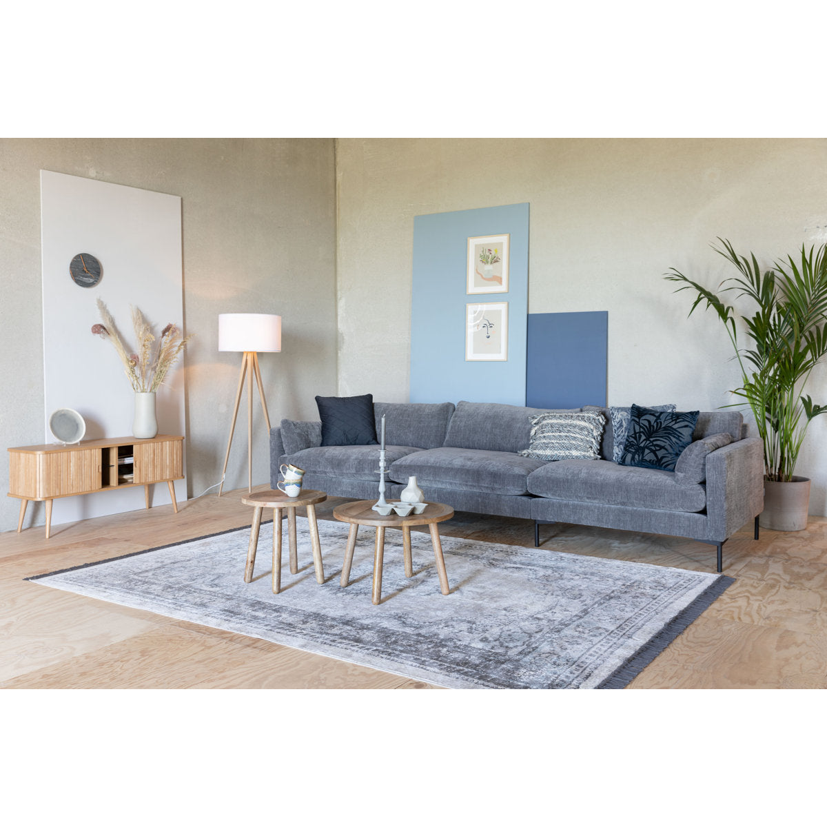 Zuiver Summer 132 Square Arm Sofa