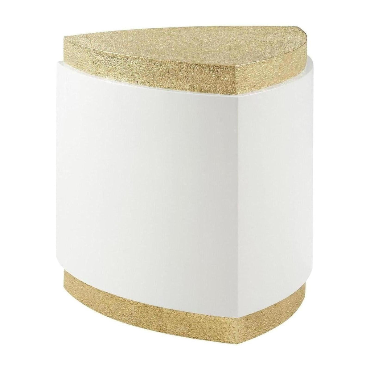 Theodore Alexander Judith Leiber Triangle Side Table