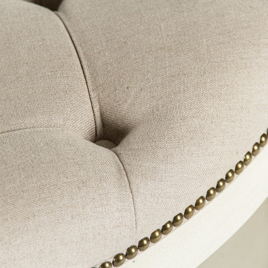 Zentique Tammy Tufted Cocktail Ottoman