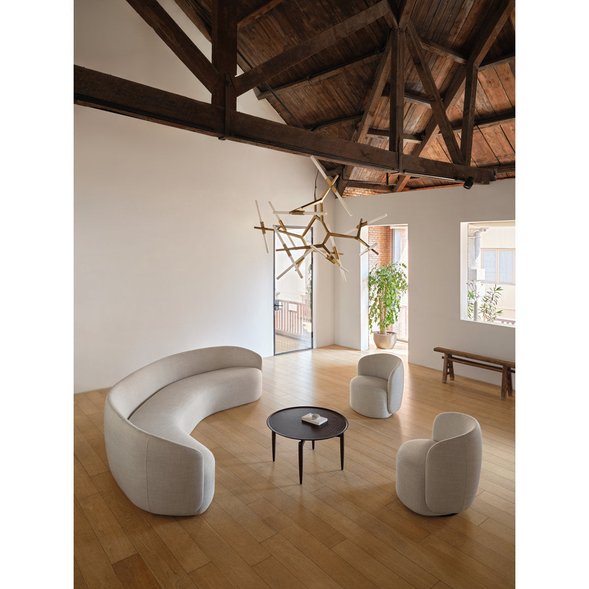 Stellar Works Taylor Sofa Curved