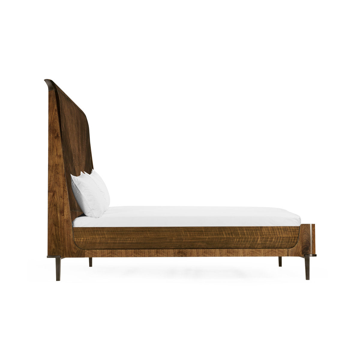 Toulouse King Solid Wood Low Profile Platform Bed