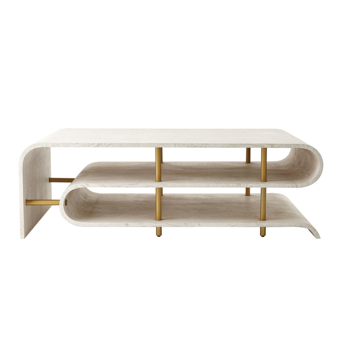 Traverse Coffee Table-Ebony Cerused