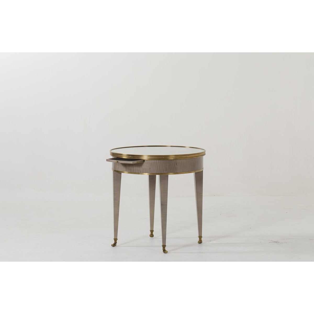 Modern History Home Tuxedo End Table With Storage