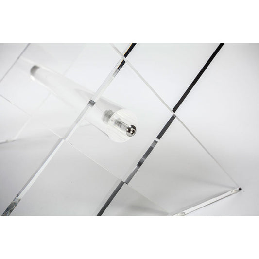 Jamie Dietrich Acrylic Leg Upholstered Bench