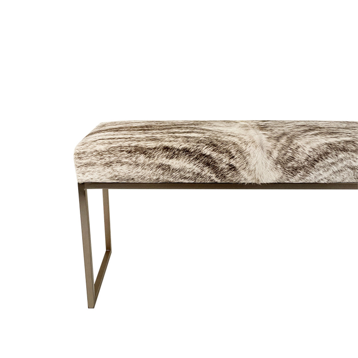 Outpost Original Upholstered Cowhide Stool