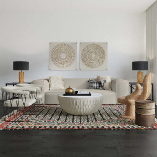 Varick Oversize Track-Arm Sofa with Flange
