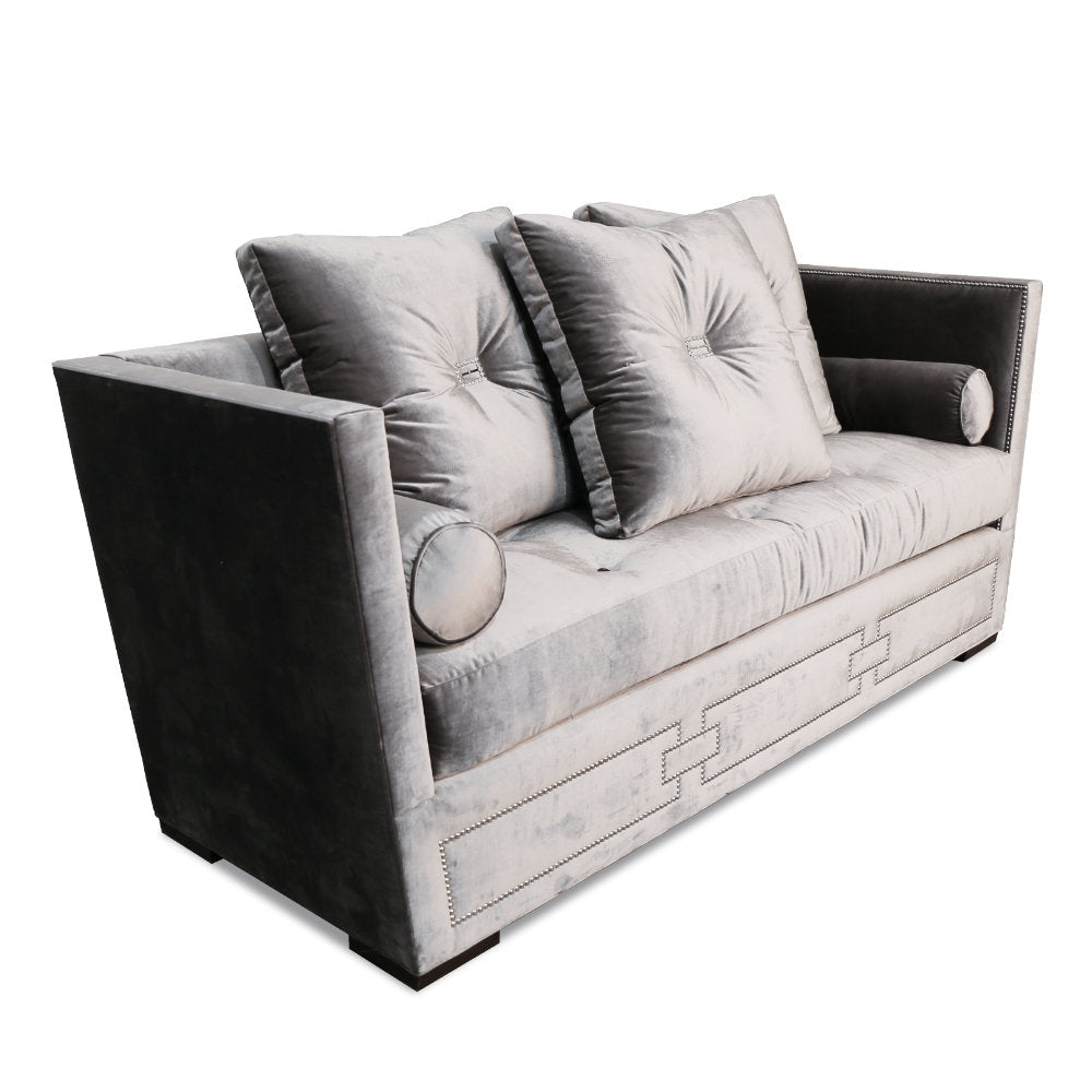 Haute House Home Vincent 83 Velvet Tuxedo Arm Sofa