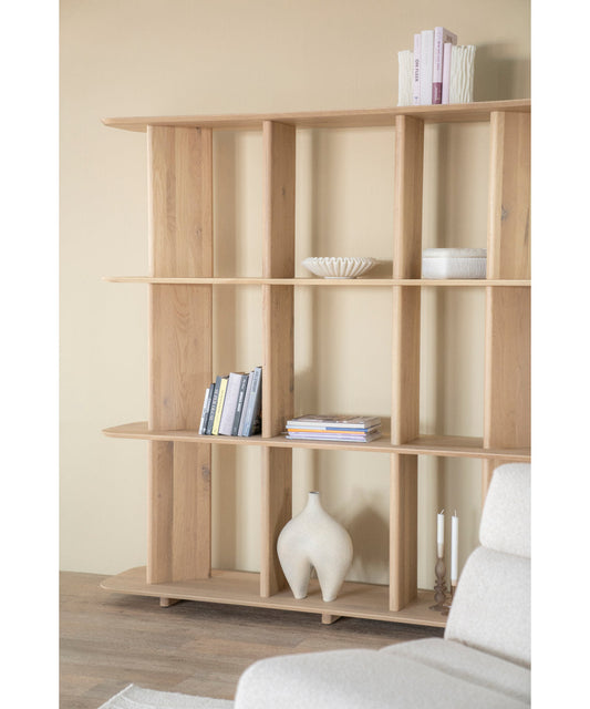 Wall Shelf Solid Wood Bookcase