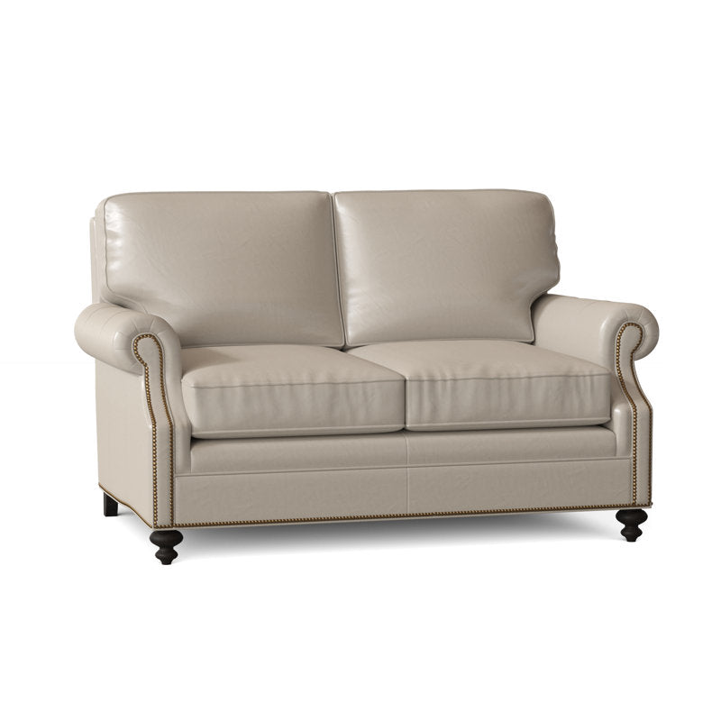 West Haven Leather Loveseat