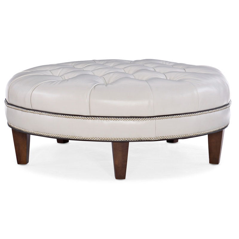 XL Well-Rounded Round Ottoman