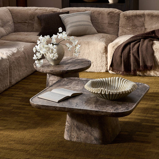 Zane Marble Nesting Coffee Table