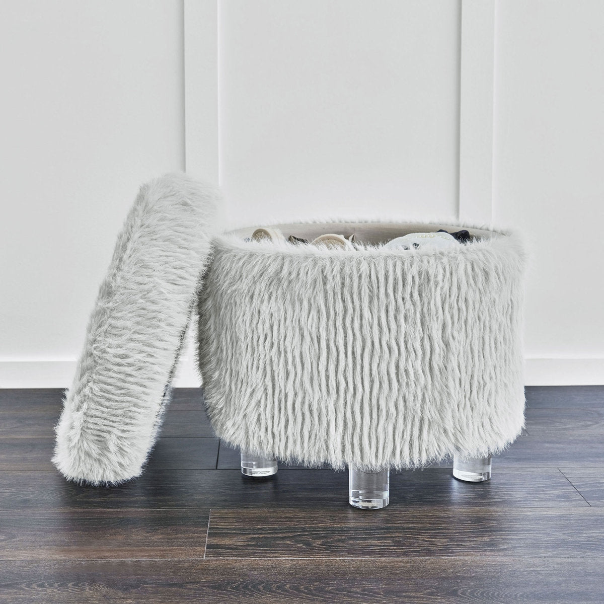 Eastern Accents Zeylin Storage Ottoman