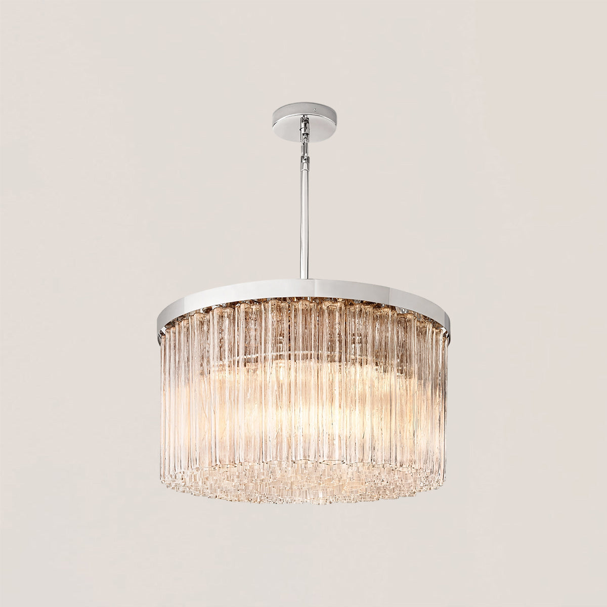 Cielo Round Glass Chandelier