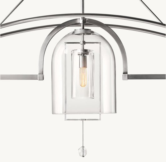 Fulcrum Grand Linear Chandelier 73"