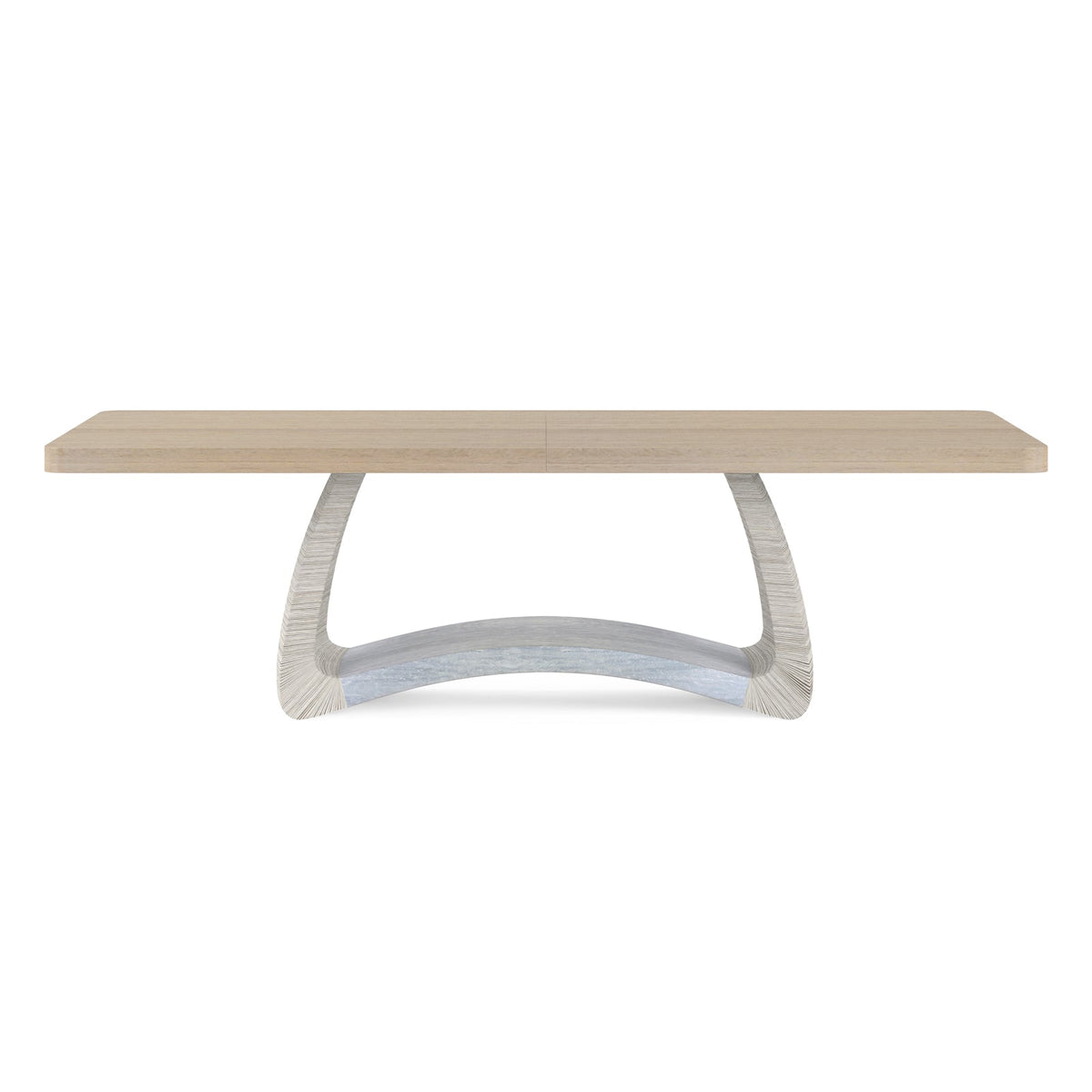 Jonathan Charles Swell Danish Cord Dining Table (500417-116L-BLO-DPC)