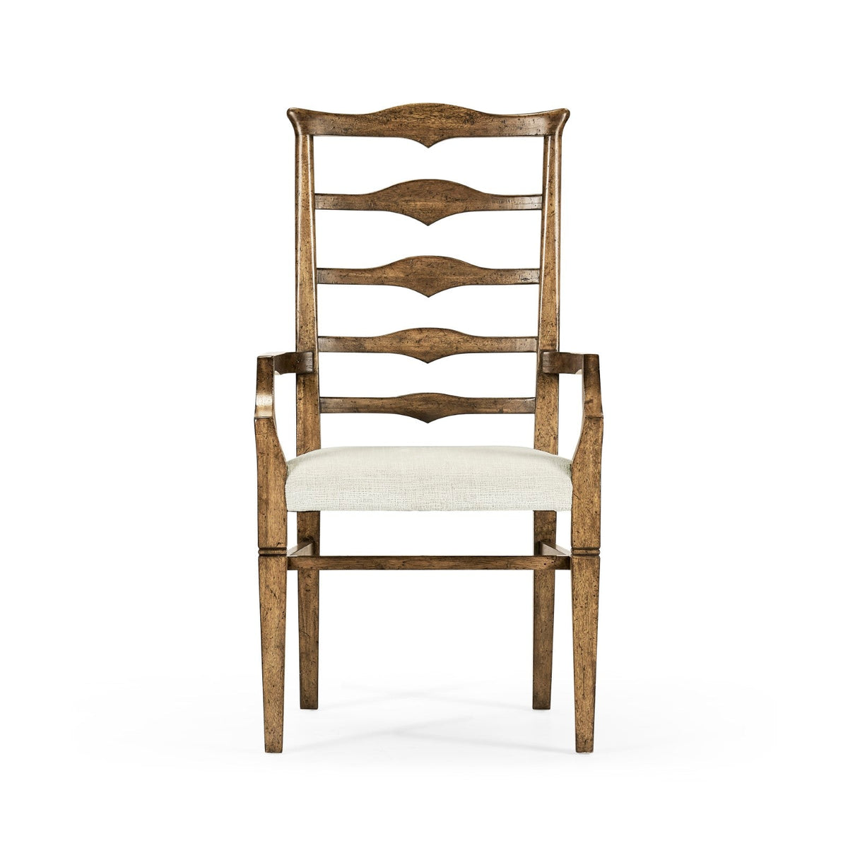 Jonathan Charles Casual Accents Pompano Ladderback Arm Chair - Set of 2