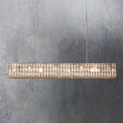 Crystal Linear Chandelier