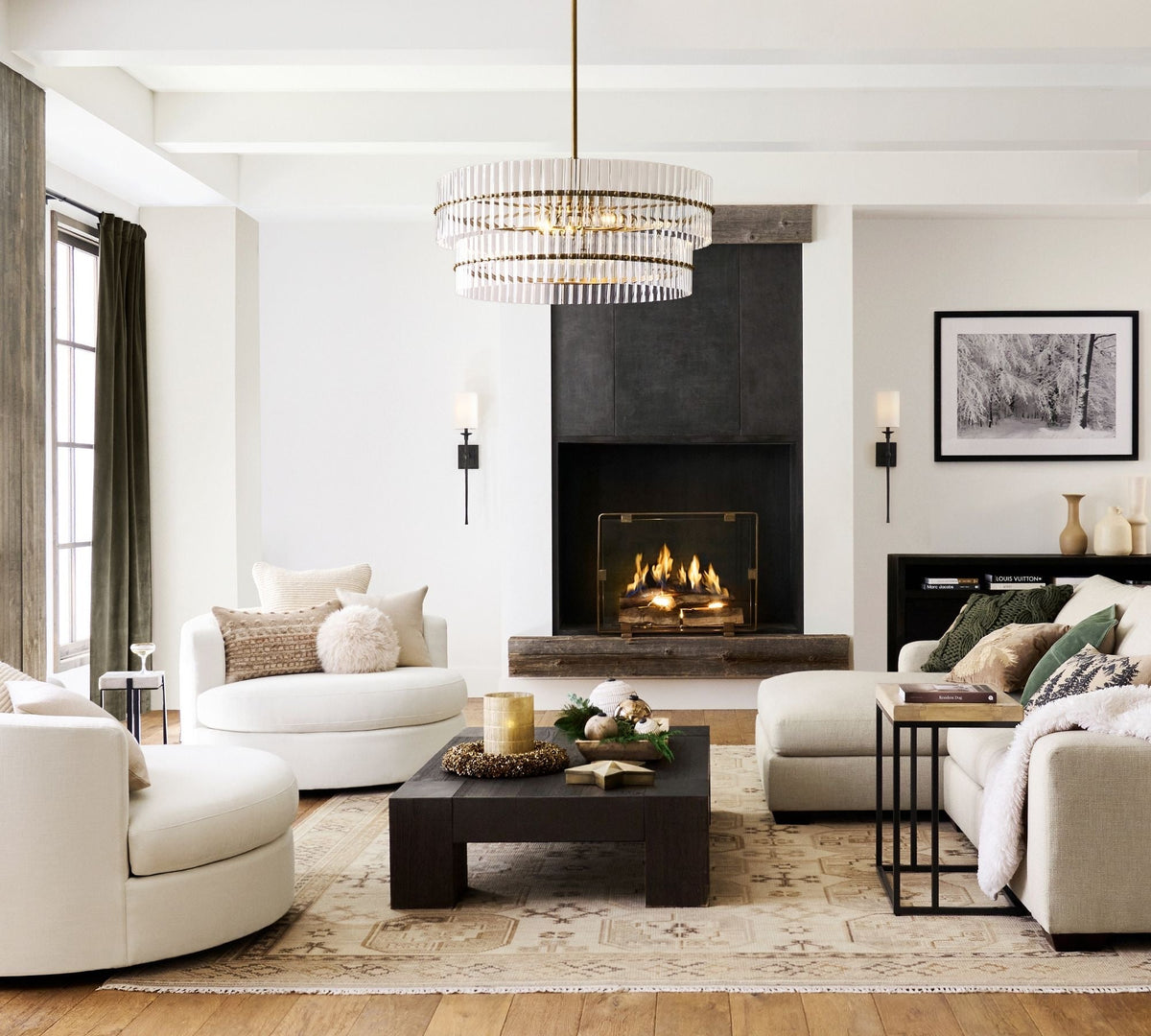 Molly Crystal Round Chandelier