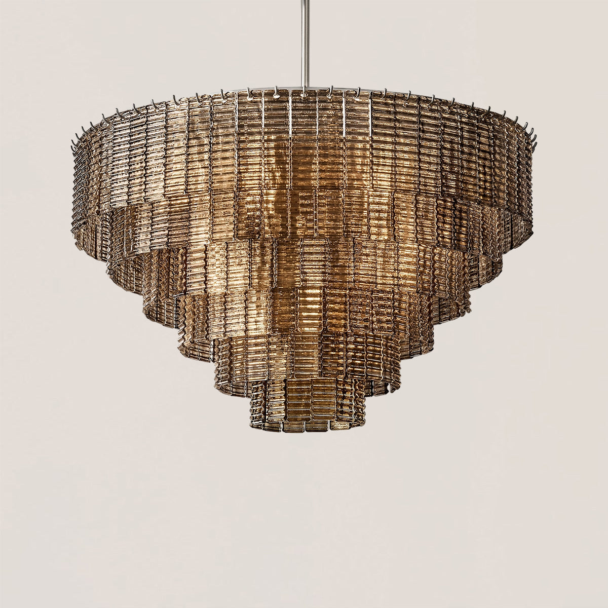 Sirene Glass Round Chandelier