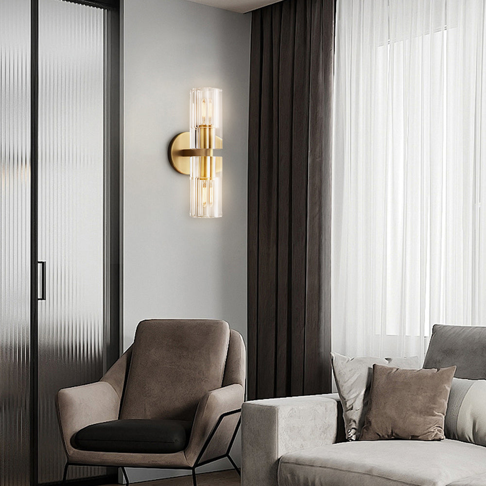 Arcachon Crystal Linear Sconce
